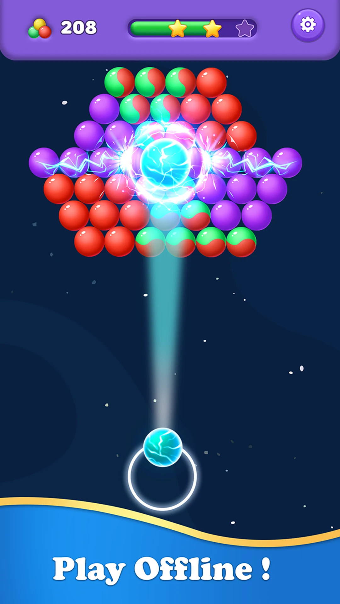 Bubble Shooter Pro Family Game screenshot